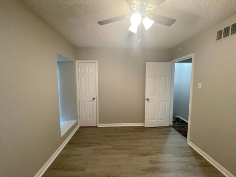 1638 Jackson Keller Road #321: a room in this apartment, photographed empty.