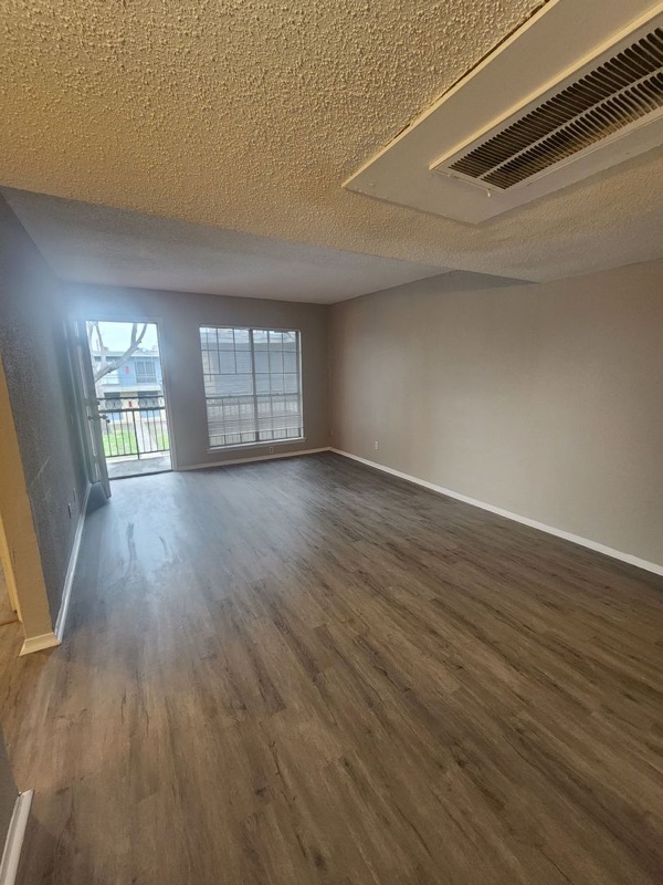 1650 Jackson Keller Road #217: a room in this apartment, photographed empty.