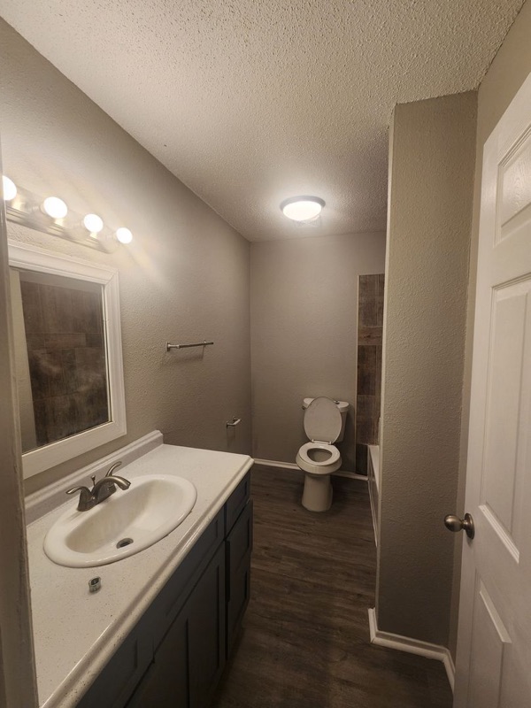 1650 Jackson Keller Road #217: a room in this apartment, photographed empty.